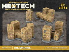 Battlefield in a Box: HexTech - Trinity City: The Sprawl